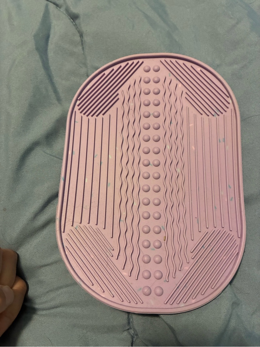 Silicone Pink Makeup Brush Cleaning Mat